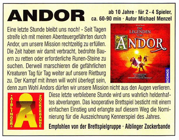 Die Legenden von Andor 