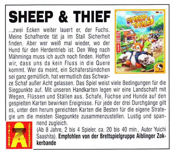 Sheep & Thief
